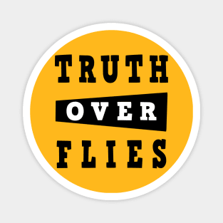 truth over flies, kamala pence debate Magnet